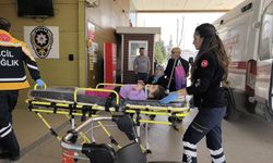 2'nci kat penceresinden düşen Azra yaralandı