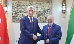 Bakan Bolat, Suriye Ekonomi ve Sanayi Bakanı eş-Şa’ar ile görüştü