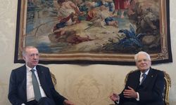 Cumhurbaşkanı Erdoğan, İtalyan mevkiraşı Mattarella ile bir araya geldi