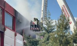 Diyarbakır'da sanayi sitesinde yangın
