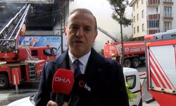 İstanbul- Sancaktepe'de iş merkezinde yangın -4 / Aktüel görüntüyle