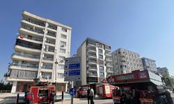 Manisa'da 7 katlı binada yangın; 6 kişi dumandan etkilendi
