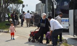 Otobüsteki yangın, yedek şoför sayesinde fark edilip söndürüldü