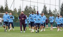 Trabzonspor, Göztepe maçı hazırlıklarını sürdürdü