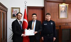 Uyuşturucu operasyonu yapan polis ve bekçilere başarı belgesi