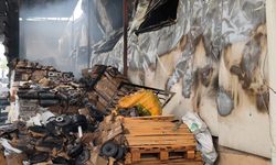 Mersin'de elektronik eşya fabrikasında yangın / Ek fotoğraflar