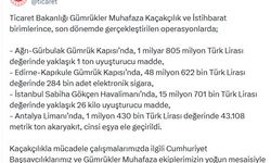 Ağrı sınırında 1 ton uyuşturucu madde ele geçirildi