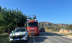 Aydın'da bahçeye devrilen otomobilin sürücüsü alkollü çıktı; 4 yaralı