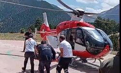 Kayseri'de traktör uçuruma yuvarlandı: 2'si ağır 8 yaralı