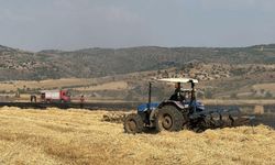 Kula'da, tarım arazilerinde 2 farklı bölgedeki yangın söndürüldü