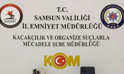 Sınava kopya düzeneğiyle giren şüpheli ile yardımcısı yakalandı