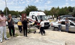 Sınavda baygınlık geçiren öğrenciye ambulansta müdahale edildi