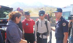 Erciyes’te mahsur kalan dağcı kurtarıldı