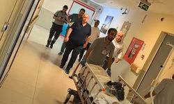 Forklifte çarpan motosikletin sürücüsü ağır yaralandı