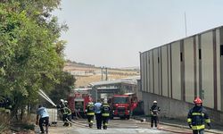 Gaziantep’te halı fabrikasında yangın