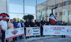 Görev yaptığı hastanede öldürülen Dr. Ekrem Karakaya, anıldı