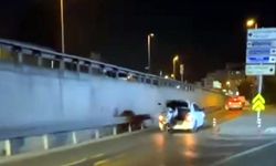 İstanbul- Avcılar’da motosikletin tehlikeli taşınma yöntemi kamerada