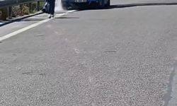 İstanbul - Pendik’te seyir halindeki otomobil alev alev yandı