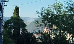 İstanbul- Sarıyer’de çöp tutuşturulurken çıkan yangın ormanlık alana sıçradı