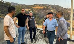 Kahramanmaraş’taki orman yangınında 2'nci gün (2)