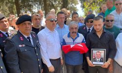 Kanserden ölen uzman jandarma, askeri törenle toprağa verildi