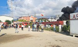 Ordu’da geri dönüşüm tesisinde yangın