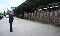 Özel Harekat polisleri dualarla Suriye’ye uğurlandı