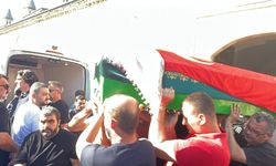 Polis memurunun kazada ölen eşi, bebeği ve baldızı toprağa verildi