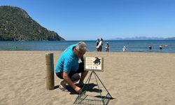 Sinyali kesilen caretta 'Tuba', yuvalama için geldi