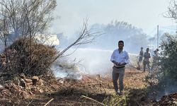 Bartın'da orman yangını (2)