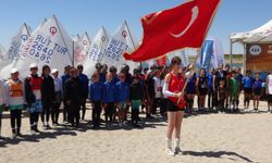 Optimist Yelken Yarışları'nın 2'nci ayağı, Kırşehir'de başladı / Görüntü eklendi