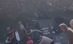 Otomobil Peri Çayı'na düştü, anne ve kızı yaralandı