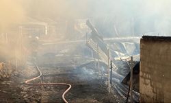 Bolu'da, yayladaki yangında 12 yapı kullanılamaz hale geldi