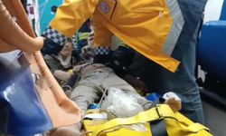 Erzurum'da bir evde göçük; anne ile 2 çocuğu ağır yaralı