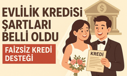 Evlilik Kredisi Şartları Belli Oldu