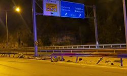 Otomobil bariyere çarptı: 1 ölü, 3 yaralı