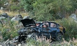 Otomobil uçuruma yuvarlandı: 1 ölü, 1 yaralı