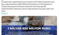 SSB ve ASELSAN'dan 1,6 milyar avroluk tedarik sözleşmesi