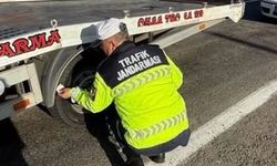 Ardahan’da jandarmadan ‘zorunlu kış lastiği’ denetimi