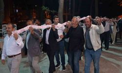 Gelin ve damada 15 metrelik para kurdelesi