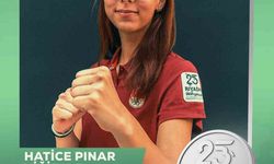 Hatice Pınar Yiğitalp’ten gümüş madalya