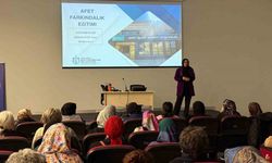 Kadınlara afet bilinci eğitimi