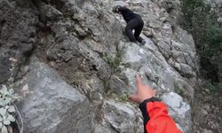 Yürüyüşe çıktıkları dağda mahsur kaldılar, yardımlarına JAK ve AFAD ekibi yetişti