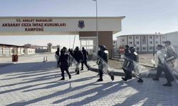 Aksaray Cezaevinde tatbikat alarmı