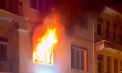 Aksaray’da apartmanda çıkan yangın ekiplerce söndürüldü