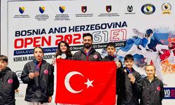 Aliağalı taekwondocular Saraybosna’dan madalyalarla döndü
