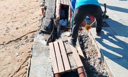 Aydın Büyükşehir Belediyesi’nde hızlı müdahale: Altıkum’da onarım çalışmaları devam ediyor