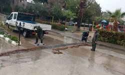 Aydın Büyükşehir’den sağanak mesaisi