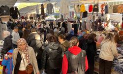 Aydın'ın tarihi Salı Pazarı'nda yıl sonu hareketliliği