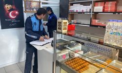 Babaeski’de tatlı üretimi ve satışı yapan iş yerleri denetlendi